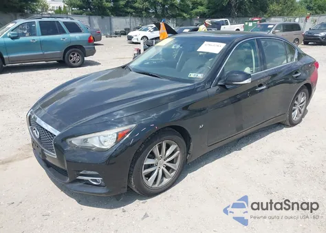 2015 Infiniti Q50 Premium from USA, damaged, VIN JN1BV7AR0FM403450